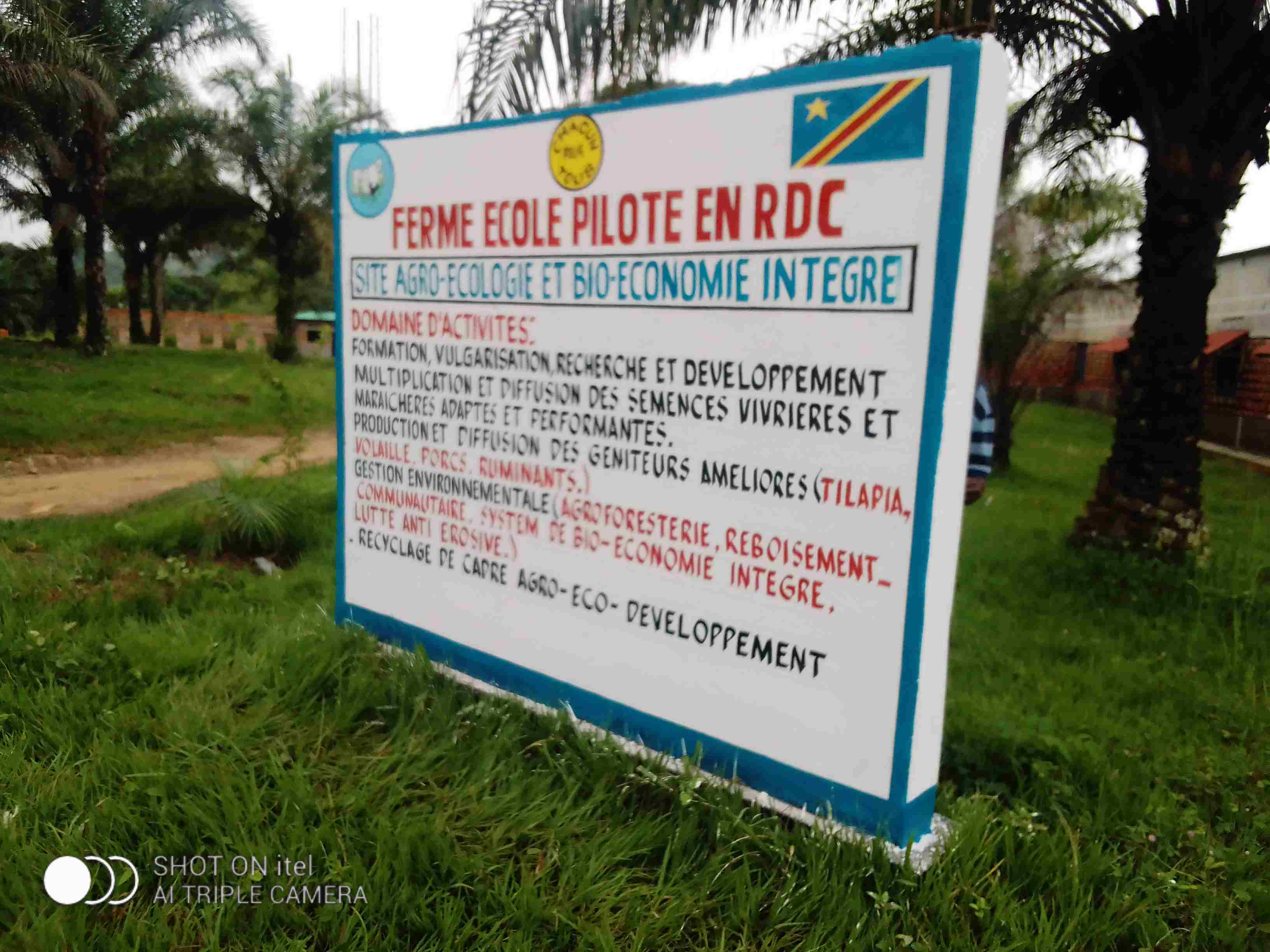 Récoltes de la ferme-école